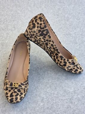 Cole Haan Women's Malta Wedge in a Leopard-print Size 7.5B